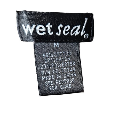 Leopard Print Cardigan Sweater Womens M By Wet Seal Cotton/Polyester - Picture 2 of 3